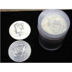 ROLL OF 20-1995-D KENNEDY HALF DOLLARS (UNC)