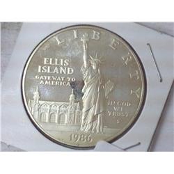 1986-S LIBERTY SILVER DOLLAR PROOF