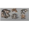 Image 3 : Grouping of (11) Animal Brooches