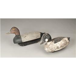 Pr. Of Wooden Duck Decoys