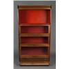 Image 1 : A Oak and Glass Barrister 4 Stack Bookcase