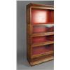 Image 2 : A Oak and Glass Barrister 4 Stack Bookcase