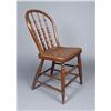Image 2 : (4) Masonic Spindle Backed Pine Chairs