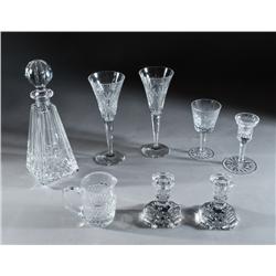 (8) Pieces of Fine Waterford Glass