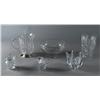 Image 1 : Grouping of (6) Crystal Table Top Articles