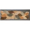 Image 1 : A Fine Leaf Form Wool Runner