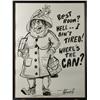 Image 1 : Post WWII Watercolor on Paper
