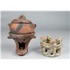 Image 1 : (2) Mexican Pottery Incense Burners