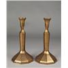 Image 1 : Pr. Of 18th Century Brass Candlesticks