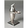 Image 1 : Art Deco Penguin Silvered Metal Miniature Butler