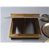 Image 2 : Collection of (6) Brass & Metal Decorative Items