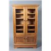 Image 1 : An Oak Two Door Over Two Door Cabinet