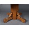 Image 3 : A Fine Oak Pedestal Round Extension Table