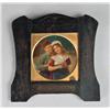Image 1 : Miniature German Oil Painting on Glass