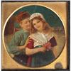 Image 2 : Miniature German Oil Painting on Glass
