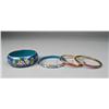 Image 1 : (4) Chinese Cloisonne Bangle Bracelets