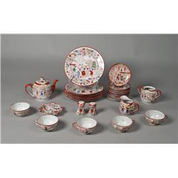 (30) Piece Kutani Porcelain Ware