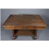 Image 2 : Turn of the Century Oak Library Table