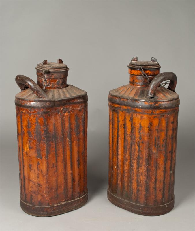 Pr. Of Antique Gas Cans