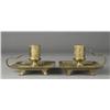 Image 1 : Pr. Of Handheld Brass Candlesticks