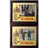 Image 1 : (2) Framed Charlie Chaplin Movie Posters