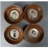Image 1 : (4) Miniature Highlighted Lithographs