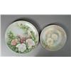 Image 1 : (2) German Hand Painted Porcelain Plates