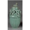 Image 3 : (2) Chinese Celadon  Glazed Covered Vessels