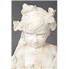 Image 2 : A Fine Carved Marble Bust of a Little Girl