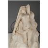 Image 2 : A Fine Art Nouveau Alabaster Table Lamp
