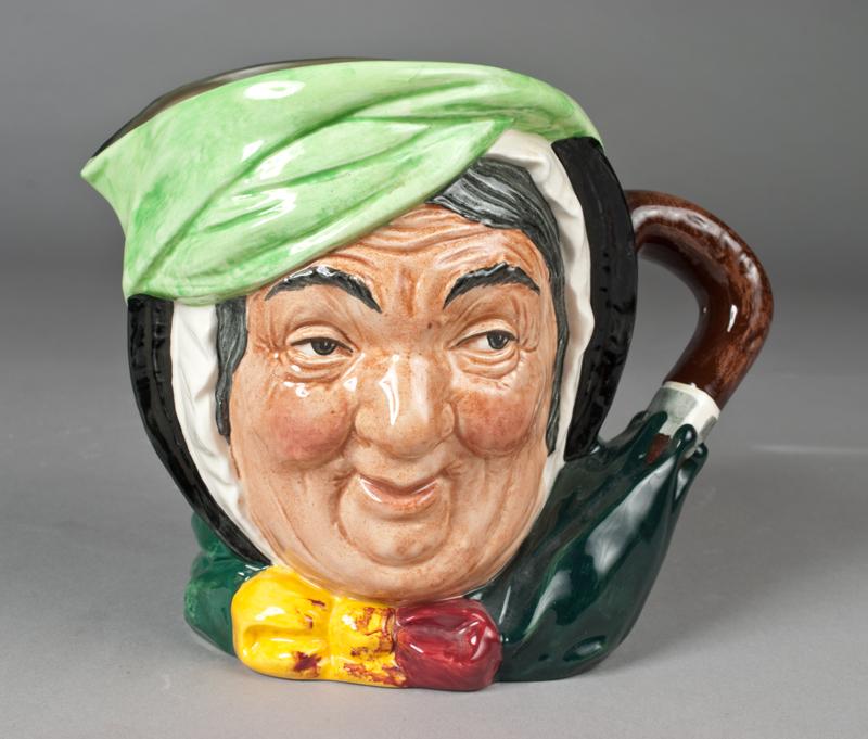 Royal Doulton "Sairey Gamp" Large Toby Mug