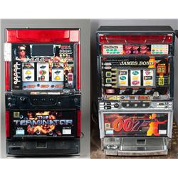 The Terminator Slot Machine Terminator & James Bond Token Slot Machines