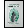 Image 1 : Janis Joplin Autographed Concert Poster