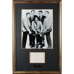 The Rat Pack Autographed Photo