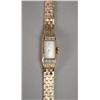 Image 2 : Ladies Geneve 14K Gold & Diamond Watch