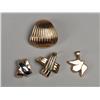 Image 1 : (4) 14K Gold Pendants