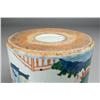 Image 3 : Chinese Five Color Porcelain Brush Pot