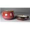 Image 1 : (2) Chinese Flambe Glazed Porcelain Items