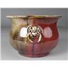 Image 4 : (2) Chinese Flambe Glazed Porcelain Items