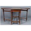 Image 2 : A Good English Oak Gate Laid Table