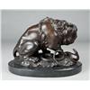 Image 3 : After Frem.iet Lion and Snake Bronze