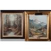 Image 1 : (2) Jack Shoemaker Oil Paintings on Canvas