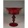 Image 1 : A Fine  Hand Blown Venetian Glass Compote