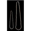 Image 1 : (2) Cultured Pearl Necklasses