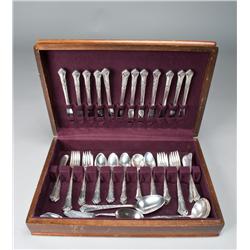 81 Pieces Statehouse Sterling Flatware