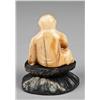 Image 2 : A Fine Chinese Carved Ivory Buddha on Stand