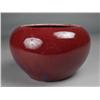 Image 1 : Chinese Strawberry Glaze Open Pot