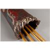 Image 3 : Native American Painted Leather Quiver
