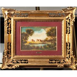 Natali, Oil Painting on Board