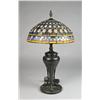 Image 1 : Tiffany Style Leaded Glass Table Lamp